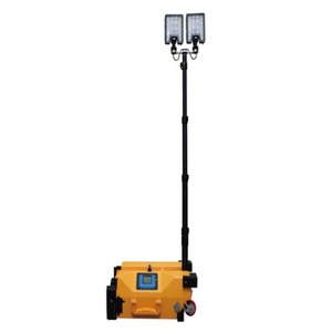 Lampe de travail portable SOR-B713 2x55W LED avec batterie rechargeable, éclairage industriel - Product Image 2
