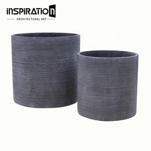 Vasi <span class=keywords><strong>da</strong></span> Esterno dal Design Classico per Piantare e Decorare, Ornamenti per Giardino e Patio, Fioriera <span class=keywords><strong>in</strong></span> Fibrocemento - Product Image 6