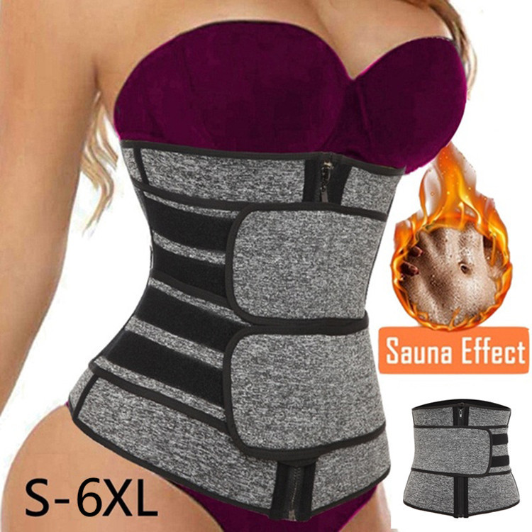 Neoprene Sweat Sauna Trainer Belt Lower Belly Fat Tummy Weight Loss Slim Ab Waist Trimmer