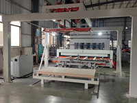 Presse à chaud à cycle court en mélamine à haute productivité avec moteur PLC pour la production de contreplaqué, puissance 30 kW, certifiée CE ISO