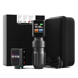 Máquina Rotativa Inalámbrica Recargable para Tatuajes con Carrera Ajustable, para Maquillaje Permanente y Arte Corporal - Product Image 1