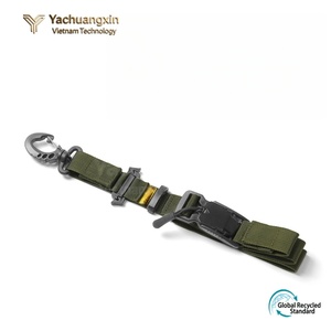 Correa de nailon para exteriores con mosquetón y hebilla de liberación rápida para senderismo y camping, 1 unidad - Product Image 4