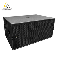 Caisson de basse professionnel passif double subwoofer de 18 pouces de 18 pulgadas subwoofers de 18 pouces