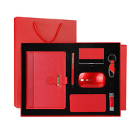 Coffret cadeau de luxe pour hommes Stylo USB Power Bank Porte-clés CardChristmas Executive Company Present Souvenir Gift Sets