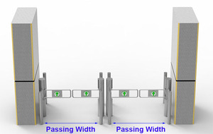 <span class=keywords><strong>Tourniquet</strong></span> automatique, portail battant intelligent à <span class=keywords><strong>angle</strong></span> de rotation de 180 degrés, approuvé CE - Product Image 6