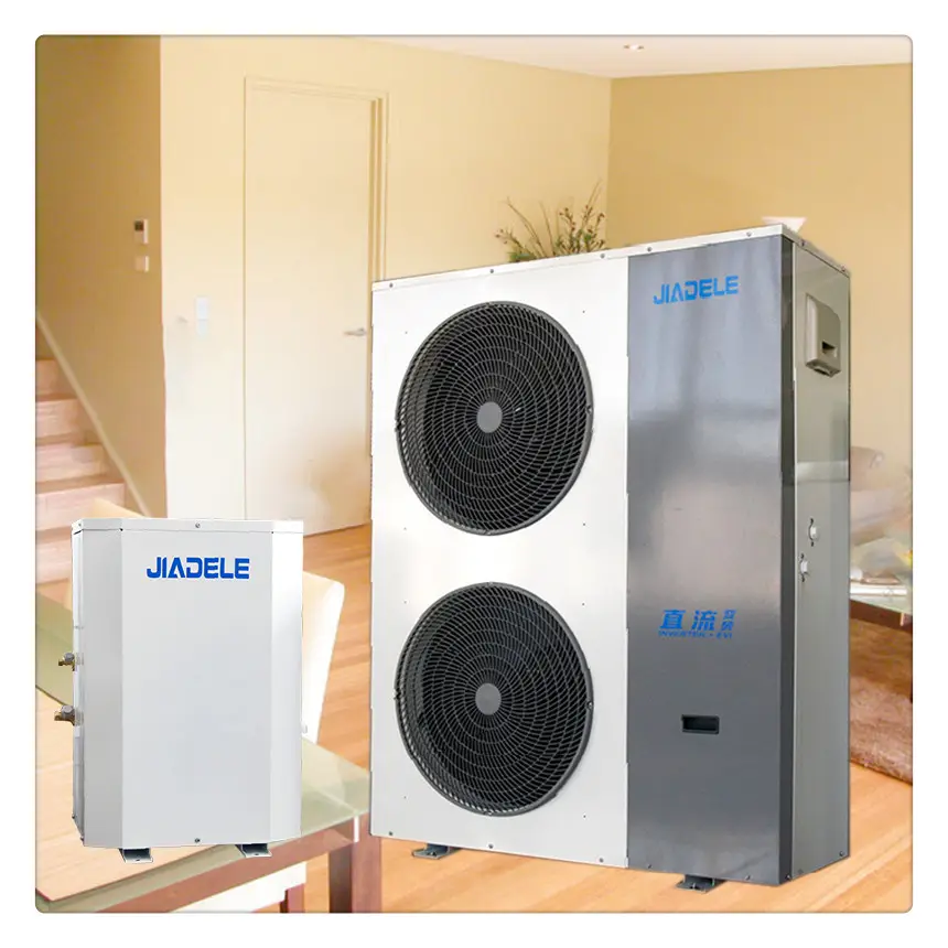 JIADELE Heizung Kühlung DHW A+++ Hochtemperatur Luft-Wasser-Wärmepumpe Gleichstrominverter R32 Split-Luft-Wärmepumpen-Wassererhitzer