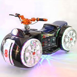 Voiture tamponneuse commerciale d'extérieur pour enfants, moto électrique à pédales pour parcs d'attractions et centres commerciaux, fabriquée en fibre de verre durable - Product Image 4