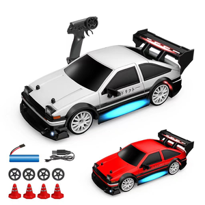 <span class=keywords><strong>Auto</strong></span> RC AE86 1/24 per Drifting, 4x4 ad Alta Velocità 30km/h, Mini <span class=keywords><strong>Auto</strong></span> RC Drift con Telecomando, Cavo USB 2.4G, Modello Esperto per Motore - Product Image 2