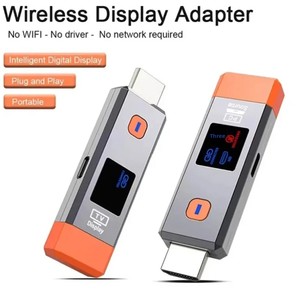 Mini émetteur-récepteur HDMI sans fil 1080P 60Hz facile à transporter, prend en charge 8 TX 1 RX, mode miroir et extension, adaptateur d'affichage 50M - Product Image 2