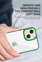 Casing HP Transparan PC TPU 2-in-1 Model Street Fashion untuk 13/12/11 Pro Max Anti Benturan Berbagai Warna Grosir