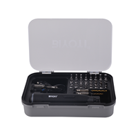 Juego de Destornilladores Eléctricos Inalámbricos Mini BYT-CD1005, Kit de Herramientas de Destornillador Eléctrico Recargable de Precisión con Estuche de Almacenamiento