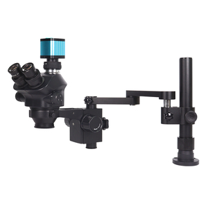 Inspection Digital Camera Electron Binocular Light Adjustable Trinocular Metallurgical 3.5x-90x Magnification 1080P - Product Image 2