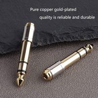 DAJIANG 1/4 ''mâle à 1/8 ''adaptateur Audio stéréo femelle 6.35mm 3.5mm casque en cuivre pur sortie cc en gros