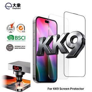 ฟิล์มกันรอยกระจกนิรภัย KK9 คุณภาพสูง ป้องกันการแตก สำหรับ iPhone 18 Pro Max ผลิตตามสั่งจากโรงงาน - Product Image 1
