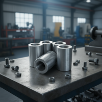 Coupleur de raccordement en acier durable de 32 mm pour l'armature du béton dans les bâtiments de bureaux