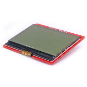 Module de carte d'interface LCD monochrome série SPI 3.3V 2.4 pouces 128*64 sans rétroéclairage pour Ardruino UNO Nano G122 - Product Image 1