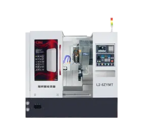 L2-6ZYDP Hot Sale CNC Turn and Mill Machine with 4500rpm Spindle Servo Motor