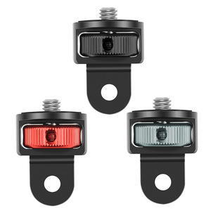 360 girevole 1/4 pollici Mini treppiede adattatore montaggio CNC per Go-<span class=keywords><strong>pro</strong></span> Hero 13 <span class=keywords><strong>11</strong></span> 10 9 per In/sta360 uno X3 X4 - Product Image 1