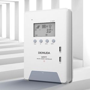 Régulateur de charge solaire hors réseau DEMUDA 12V 48V 30A 40A 60A MPPT pour panneaux solaires - Product Image 2