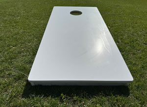 Giochi da Tavolo Cornhole Più Venduti al Mondo, Tavola in Legno-Plastica con Sacchetti di Sabbia, Logo Personalizzabile, Durevole e Portatile per Giochi all'Aperto - Product Image 4