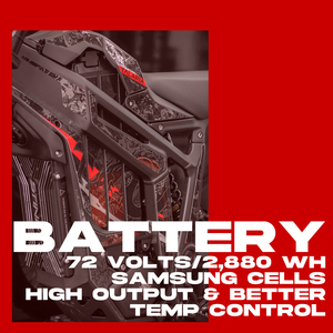 Moto électrique tout-terrain Talaria Sting RMX5 Pro 13000w 72v 40ah 2025 – Édition Off-Road Mini Motos - Product Image 3