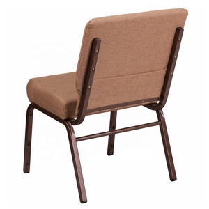 Mega Church Großbestellung Moderne Langlebige Gepolsterte Stapelbare Metall-Stoff-Stühle für Hotels, Turnhallen, Einkaufszentren, Supermärkte, Lagerhallen & Gastronomie - Product Image 2