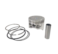 Kit de réparation de quad ATV, piston surdimensionné de 74 mm, compatible avec Hon Da TRX300 Fourtrax 300 TRX300FW