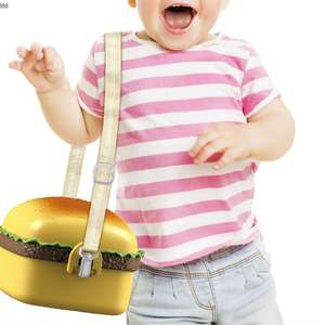 <span class=keywords><strong>Happy</strong></span> Little Chef Kitchen Toy 3 en 1 Almacenamiento de hamburguesas Juego de cocina Juguetes y comidas - Product Image 4