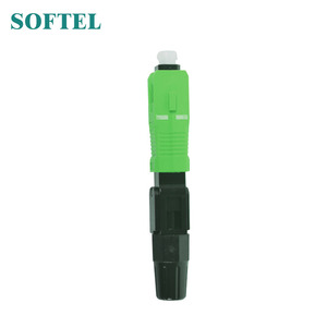 Conector Rápido Preincrustado Softel SC APC, Conector Mecánico de Fibra Óptica para Uso FTTH - Product Image 4