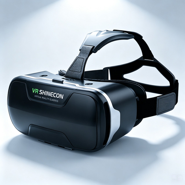 Virtual Reality Glasses Headset Full Screen 4.7-6.53 Inch 3D Glasses Phone Unique Design VR Headset Box VR Glasses Wireless