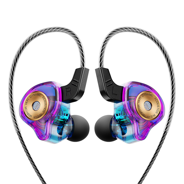 Hot Sale QKZ AK6 Ultra in Ear Monitor Wired Control with Mic Earphones for Sports Music Gaming