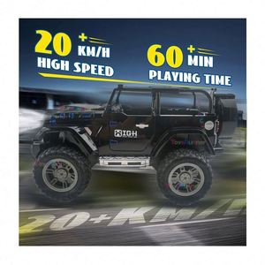 Camioneta de Control Remoto de Alta Velocidad 100 Km/h 4X4 para Rescate en Carretera, Juguete de Auto con Giro de 360 Grados, Luces y Música, Auto de Acrobacias Realista RC - Product Image 4