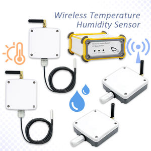 Alarma con sensor de movimiento para exteriores, invernaderos agrícolas, control remoto inteligente, sistema de sensores inalámbricos de temperatura y humedad - Product Image 1