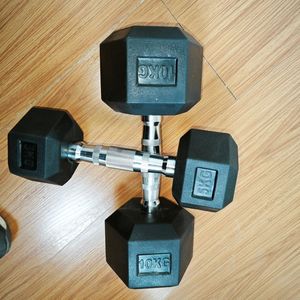 Ventes directes d'usine d'haltères hexagonales en fer Équipement <span class=keywords><strong>de</strong></span> gymnastique <span class=keywords><strong>Poids</strong></span> libres pour l'exercice - Product Image 3