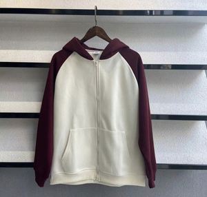 Ventes en gros de sweats à capuche, 2 pièces, 330 g/m², coton et polyester, deux couleurs, motifs imprimés, sweats à capuche bicolores personnalisés pour les équipes - Product Image 3