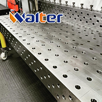 Table de travail de soudage flexible 3D haute précision D28 en acier nitridé Q355 pour gabarit de soudage précis
