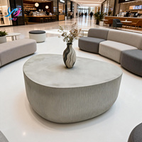 Table basse en GRC durable et mobile, écologique, moderne, pour salon, meubles de maison