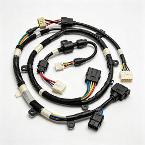 Custom Signal Transmission <b>Wire</b> Harness <b>Assembly</b> Multi-Core Shielded <b>Cable</b> Harness for Industrial Sensors OEM Factory - Product Image 1