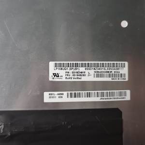 Écran LCD d'ordinateur portable 4K 16,0 pouces WQUXGA 4K UHD+ NEUF pour Lenovo ThinkPad P1 Gen 4 20Y3 20Y4, dalle d'affichage pour ordinateur portable, 3840X2400, 40 broches - Product Image 2