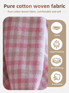 Grosir piyama perawatan pasien poliester katun setelan perawat gaun pasien mudah dipakai untuk pasien tua penyandang operasi Pria - Product Image 2