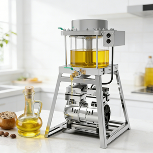 Macchina Multifunzionale per la Lavorazione <span class=keywords><strong>di</strong></span> Oli Commestibili, per <span class=keywords><strong>Olio</strong></span> <span class=keywords><strong>di</strong></span> Semi <span class=keywords><strong>di</strong></span> Lino, Perilla e Canapa, con Design a Pulizia Rapida - Product Image 1