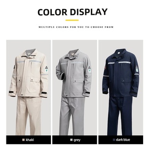 Trajes <span class=keywords><strong>de</strong></span> <span class=keywords><strong>Trabajo</strong></span> <span class=keywords><strong>de</strong></span> Algodón Personalizados con Reflectores, <span class=keywords><strong>Ropa</strong></span> <span class=keywords><strong>de</strong></span> <span class=keywords><strong>Trabajo</strong></span> para Gasolineras, <span class=keywords><strong>Ropa</strong></span> <span class=keywords><strong>de</strong></span> <span class=keywords><strong>Trabajo</strong></span> Antiestática para Hombre - Product Image 2
