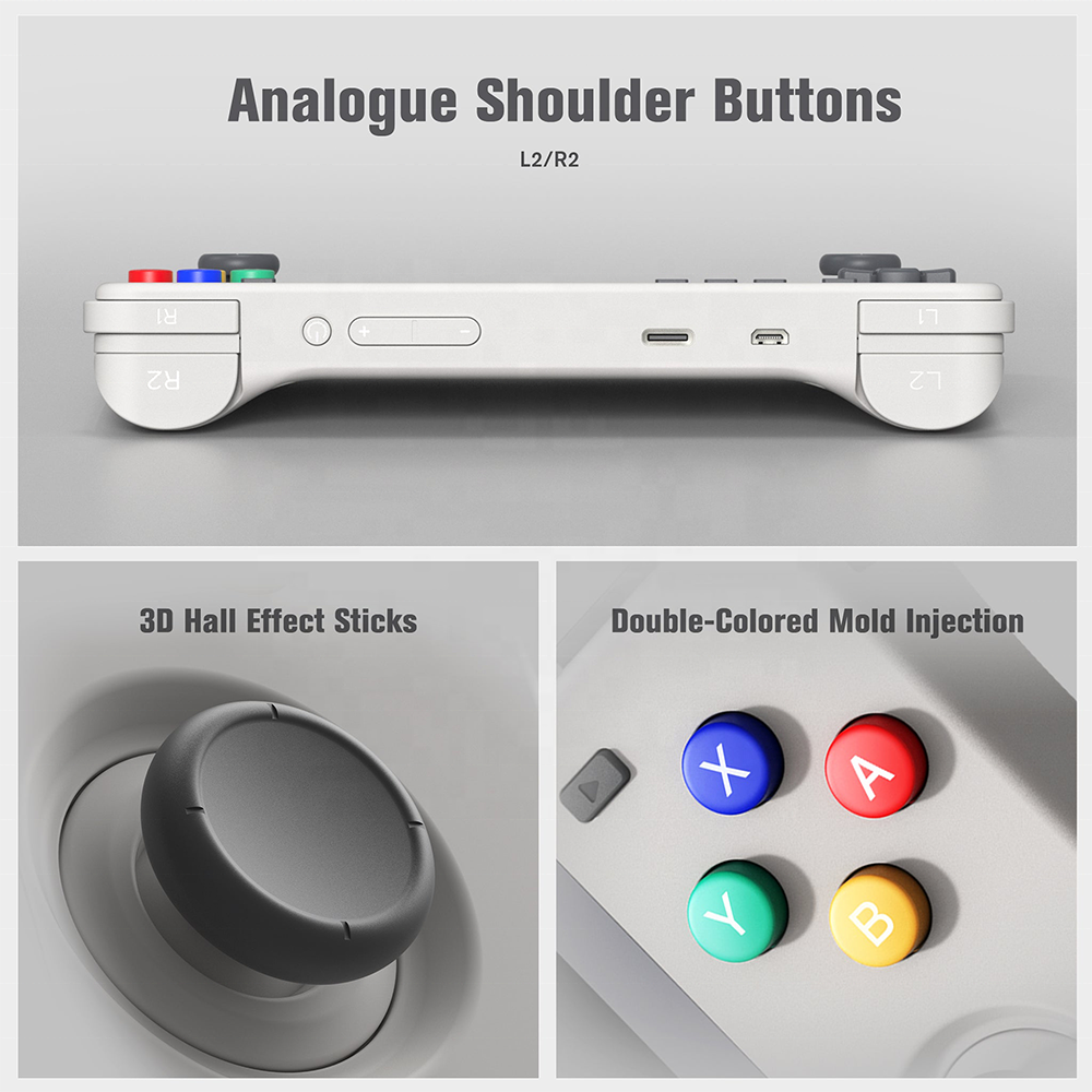 Retroid Pocket 2S - Portable Game Console with 3.5-Inch IPS