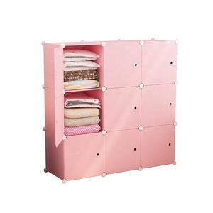 Model Garderobe <strong>Cheap</strong> Folding Detachable Cupboard Almirah <strong>Wardrobe</strong> - Product Image 1