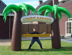 Juego Inflable Interactivo Popular, Juego de <span class=keywords><strong>Baile</strong></span> <span class=keywords><strong>Limbo</strong></span> Inflable, Arco Inflable Económico para Adultos - Product Image 4