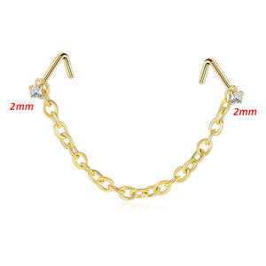 Ensemble <span class=keywords><strong>de</strong></span> bijoux pour le corps en acier inoxydable pour femmes, anneau <span class=keywords><strong>de</strong></span> séparation <span class=keywords><strong>de</strong></span> septum nasal, anneau <span class=keywords><strong>de</strong></span> <span class=keywords><strong>nez</strong></span>, chaîne <span class=keywords><strong>de</strong></span> <span class=keywords><strong>nez</strong></span>, clou <span class=keywords><strong>de</strong></span> <span class=keywords><strong>nez</strong></span>, anneau <span class=keywords><strong>de</strong></span> <span class=keywords><strong>nez</strong></span> unique - Product Image 5