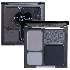 Wholesale 4 Color Vegan and Cruelty Free <strong>Eyeshadow</strong> for Kids Pick Your Matte Shimmer Eye Shadow <strong>Black</strong> <strong>Gray</strong> White <strong>Eyeshadow</strong>