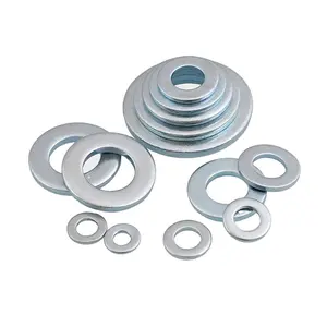 Customization Stainless Steel Din125 DIN6319 Plain Washer Gasket Flat Round Washer