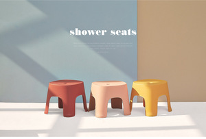 Classic Design Colorful <b>Bathroom</b> Plastic Small <b>Stool</b> Household Children's Low <b>Stool</b> Packs - Product Image 4