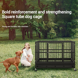 Poisson princesse grande caisse pour chien 48 38 pouces <span class=keywords><strong>cage</strong></span> pour chien robuste indestructible anti-évasion chenil verrouillable cages pour chiens